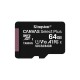 Kingston Technology Canvas Select Plus memoria flash 64 GB MicroSDXC Clase 10 UHS-I SDCS2/64GBSP